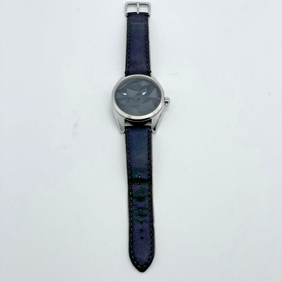 Morphic M59 Series Leather Overlaid Nylon Band Watch Black (MPH5905) 45mm main image 11